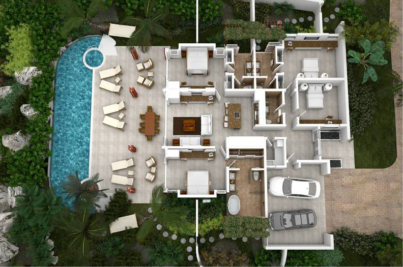 the crane 4 bedroom beach house